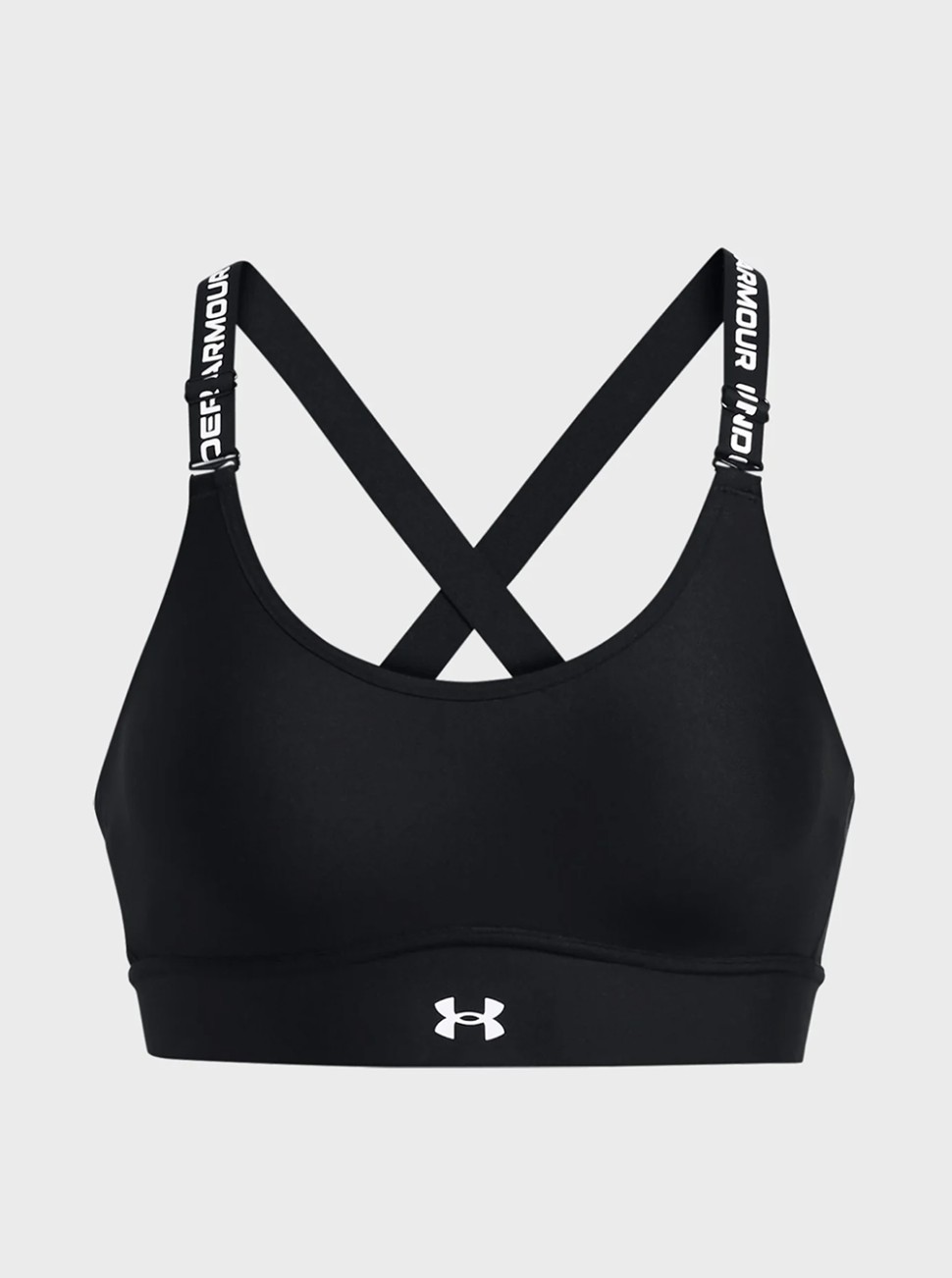 Бра жіночий Under Armour UA Infinity Mid 2.0 Bra чорний 1384123-001 — фото 5