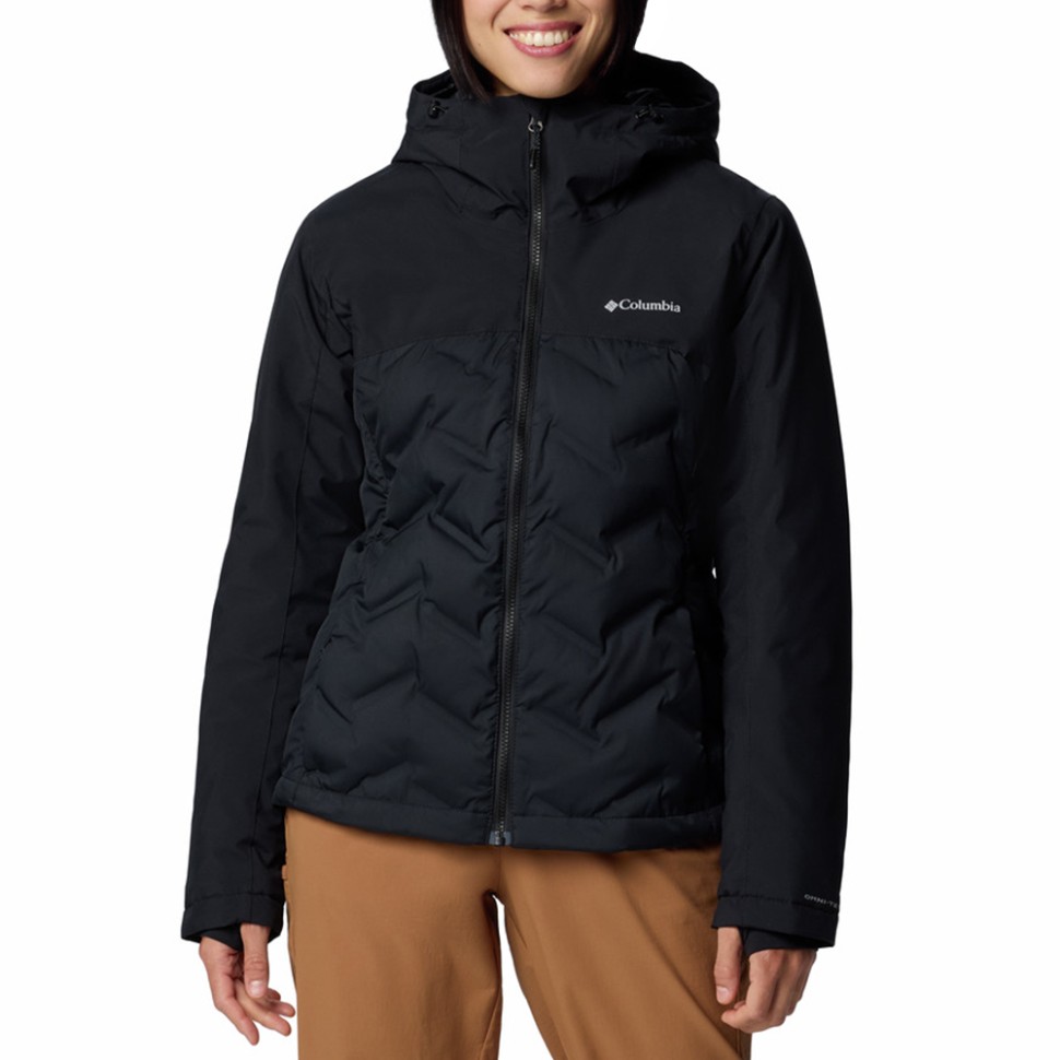 Куртка жіноча Columbia Grand Trek™ III Down Jacket чорна 2087951-010 — фото 1