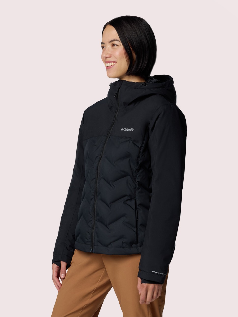 Куртка жіноча Columbia Grand Trek™ III Down Jacket чорна 2087951-010 — фото 4