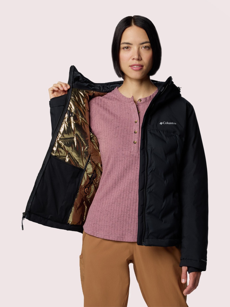 Куртка жіноча Columbia Grand Trek™ III Down Jacket чорна 2087951-010 — фото 5