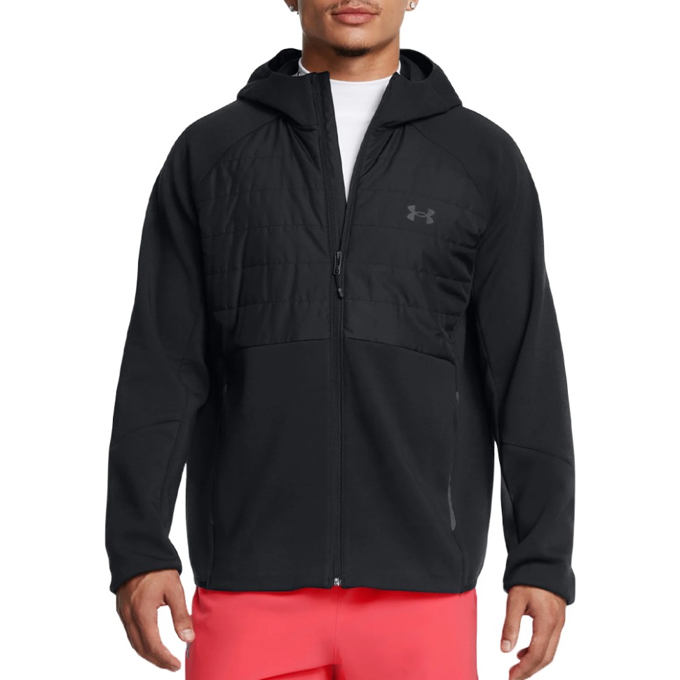 Толстовка чоловіча Under Armour UNSTOPPABLE INS SWACKET чорна 1388905-001 — фото 1
