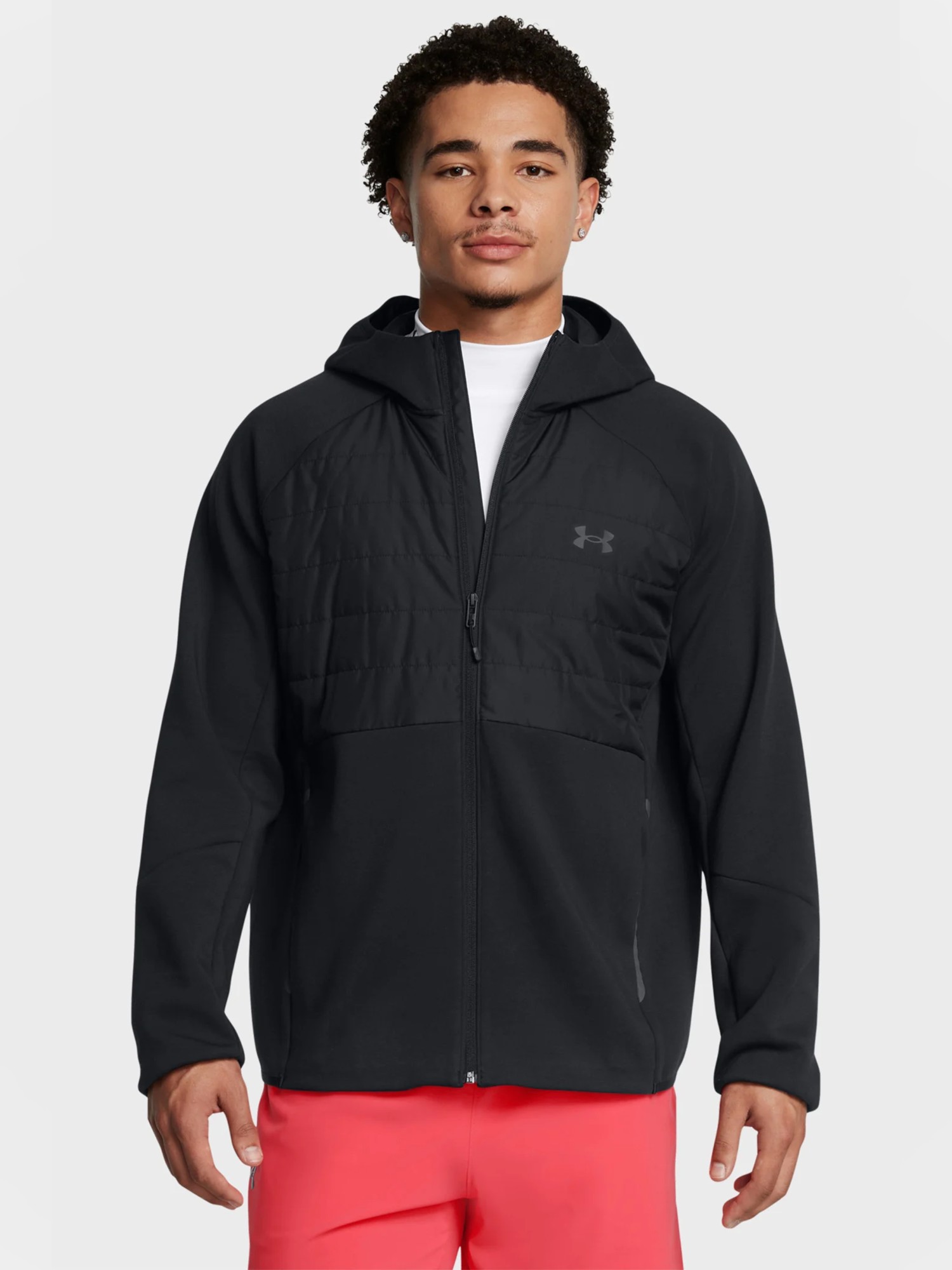 Толстовка мужская Under Armour UNSTOPPABLE INS SWACKET черная 1388905-001 изображение 2