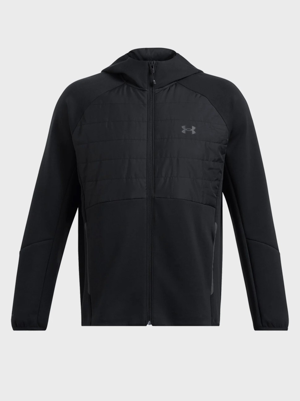 Толстовка чоловіча Under Armour UNSTOPPABLE INS SWACKET чорна 1388905-001 — фото 5