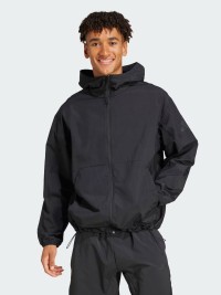Куртка чоловіча Adidas M CE Q1 FZ HD чорна JF3270 изображение 2