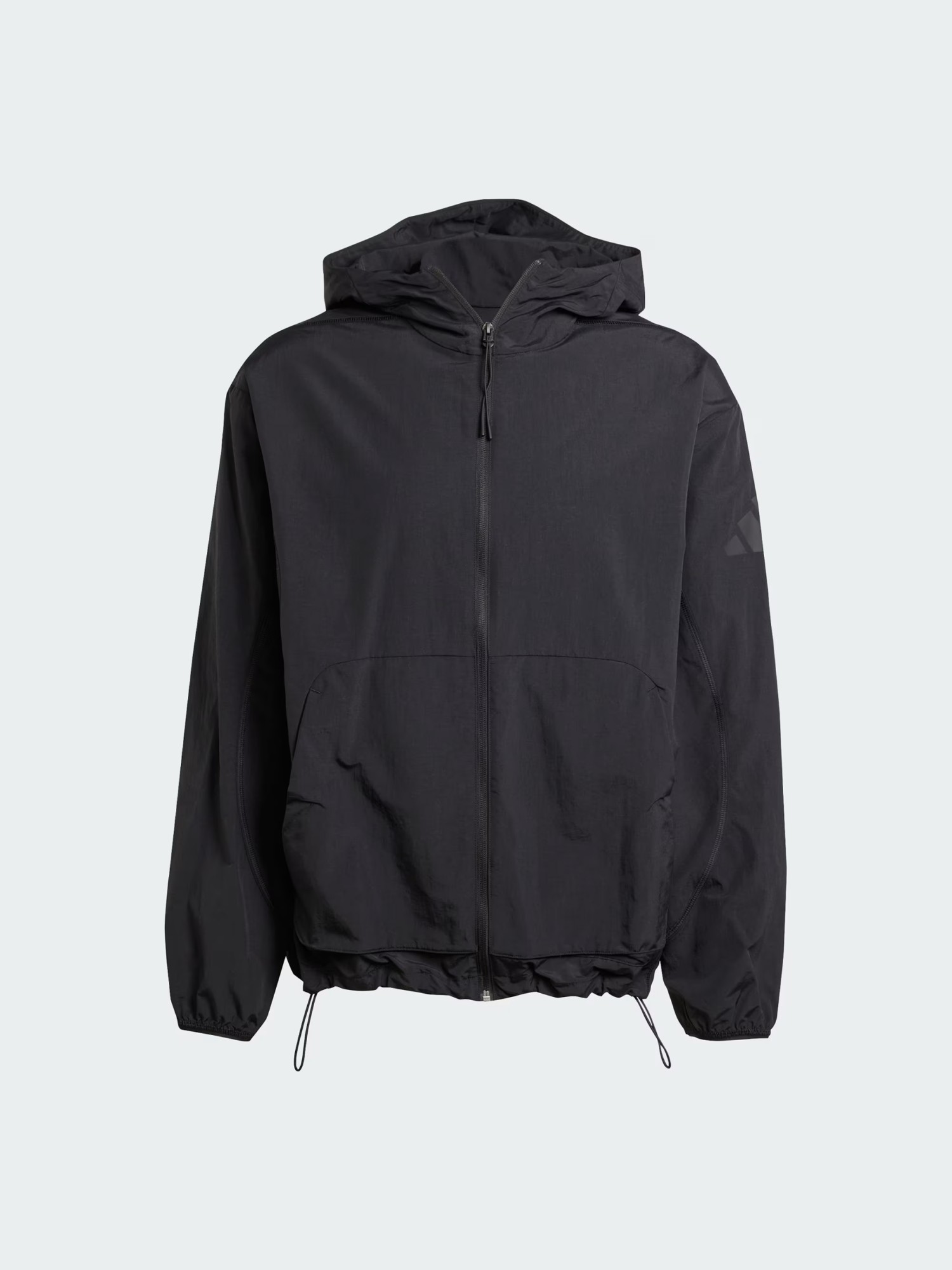 Куртка чоловіча Adidas M CE Q1 FZ HD чорна JF3270 изображение 7