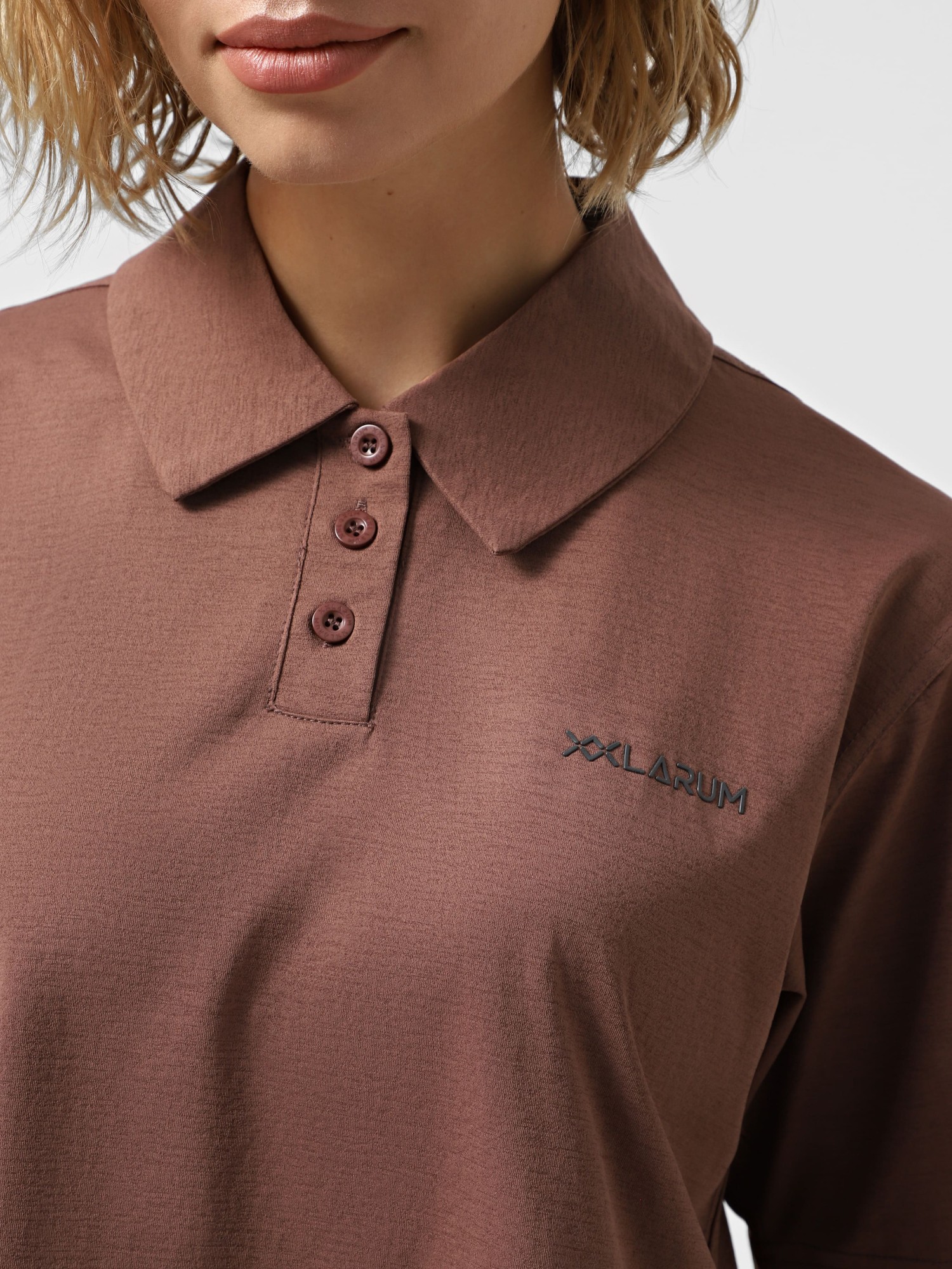 Футболка женская Larum Clarisse коричневая 172524-200 изображение 5