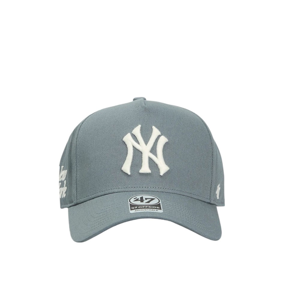 Кепка унісекс 47 Brand OFFSIDE DT MLB NEW YORK YANKEE сіра FNDOF17GWP-S0B — фото 1