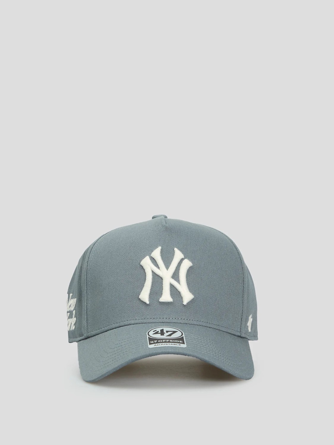 Кепка унисекс 47 Brand OFFSIDE DT MLB NEW YORK YANKEE серая FNDOF17GWP-S0B изображение 2