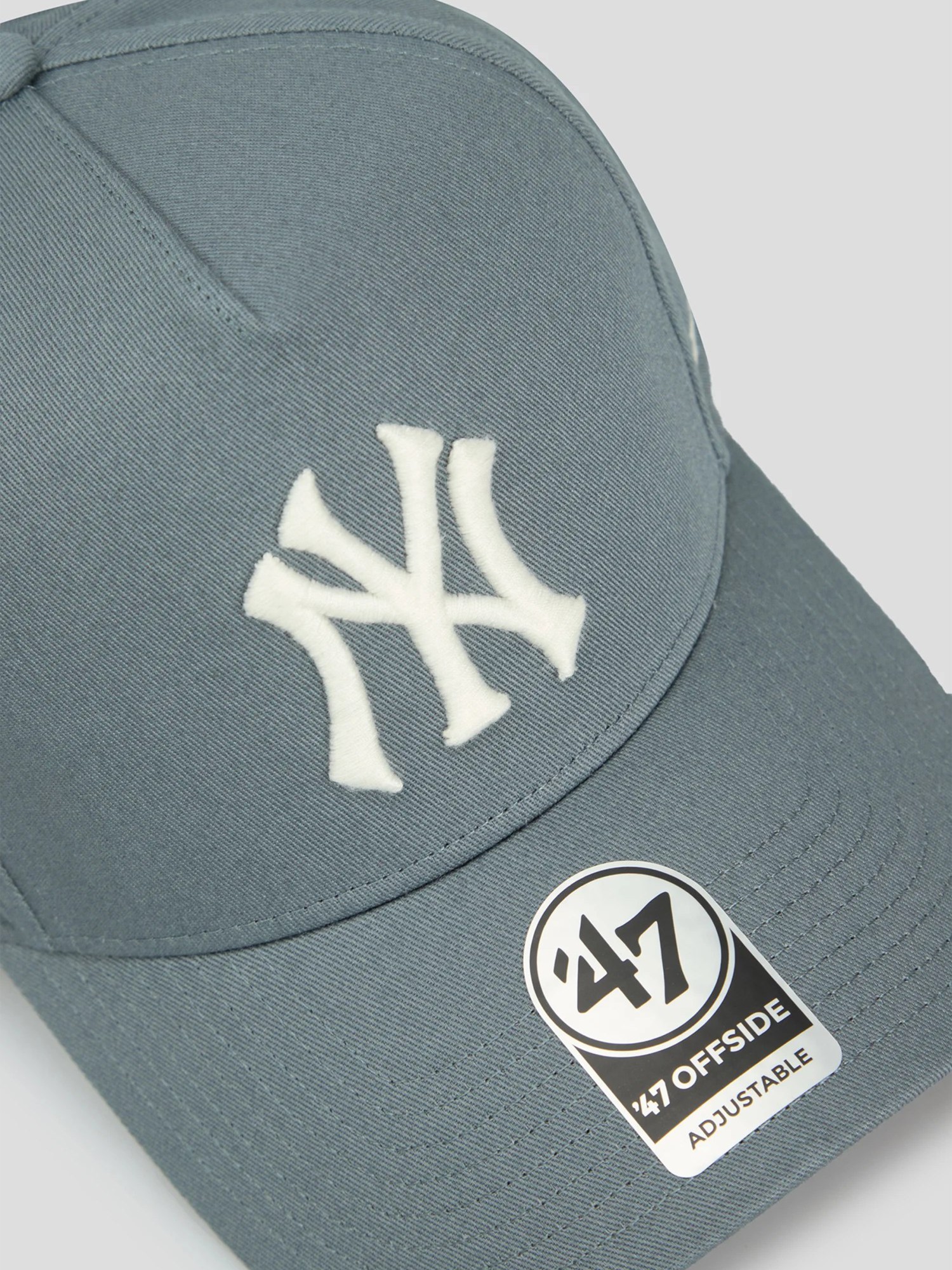 Кепка унисекс 47 Brand OFFSIDE DT MLB NEW YORK YANKEE серая FNDOF17GWP-S0B изображение 3