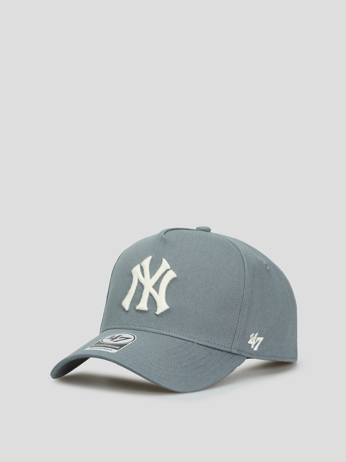 Кепка унисекс 47 Brand OFFSIDE DT MLB NEW YORK YANKEE серая FNDOF17GWP-S0B изображение 4