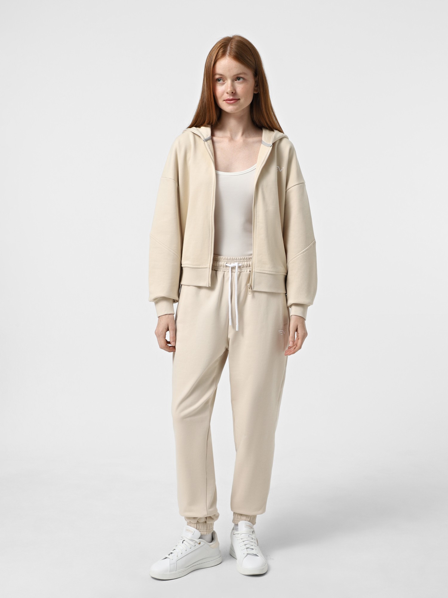 Толстовка жіноча Evoids Harlow бежева 552559-125 изображение 6