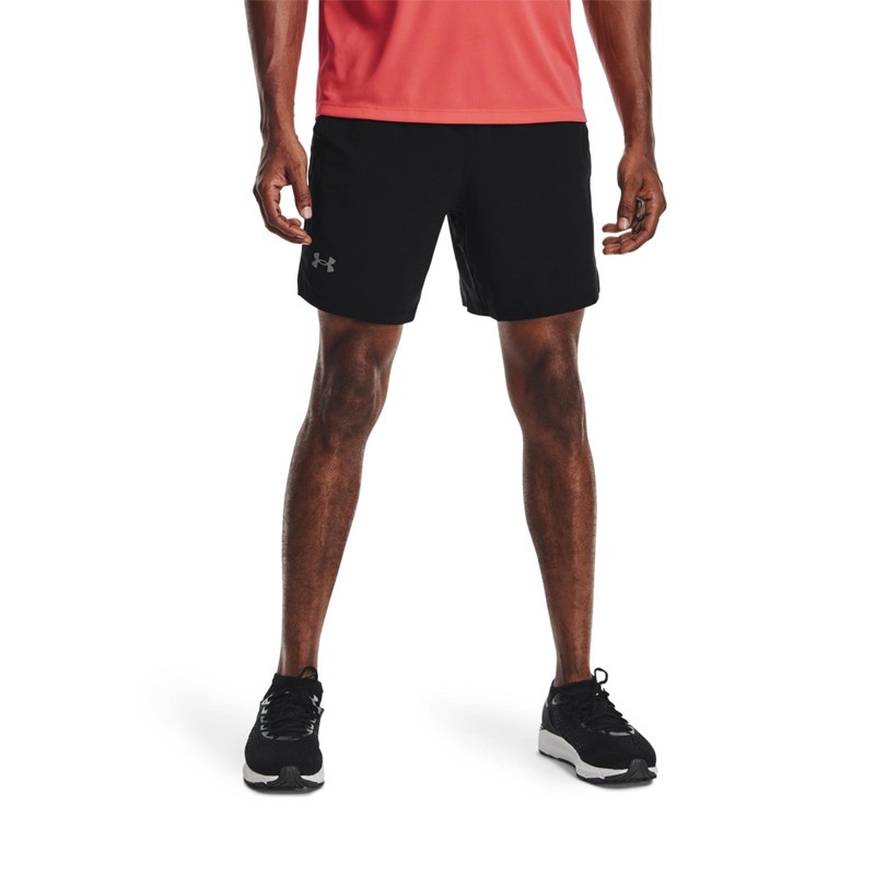 Шорты  мужские Under Armour Ua Launch Sw 7'' Short черные 1361493-001 — фото 3