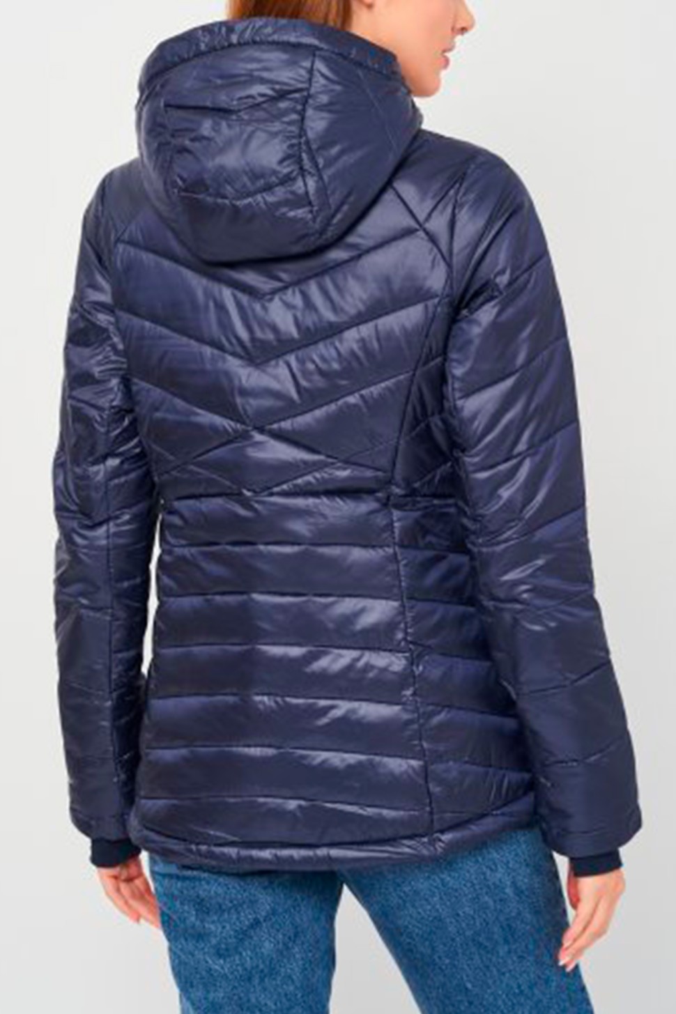 Куртка жіноча Columbia  Joy Peak™ Hooded Jacket  синя 1982671-472 — фото 2