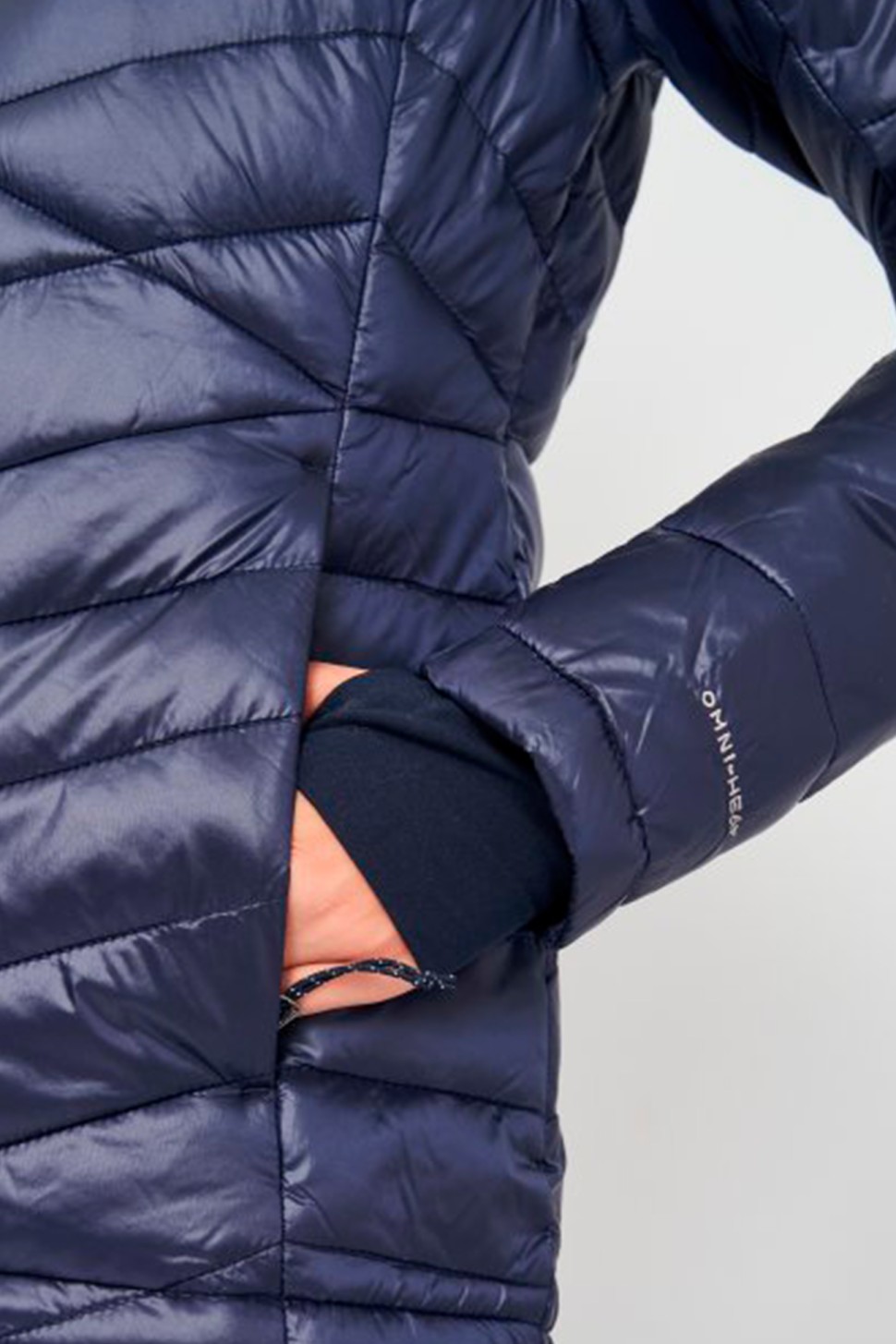 Куртка жіноча Columbia  Joy Peak™ Hooded Jacket  синя 1982671-472 — фото 4