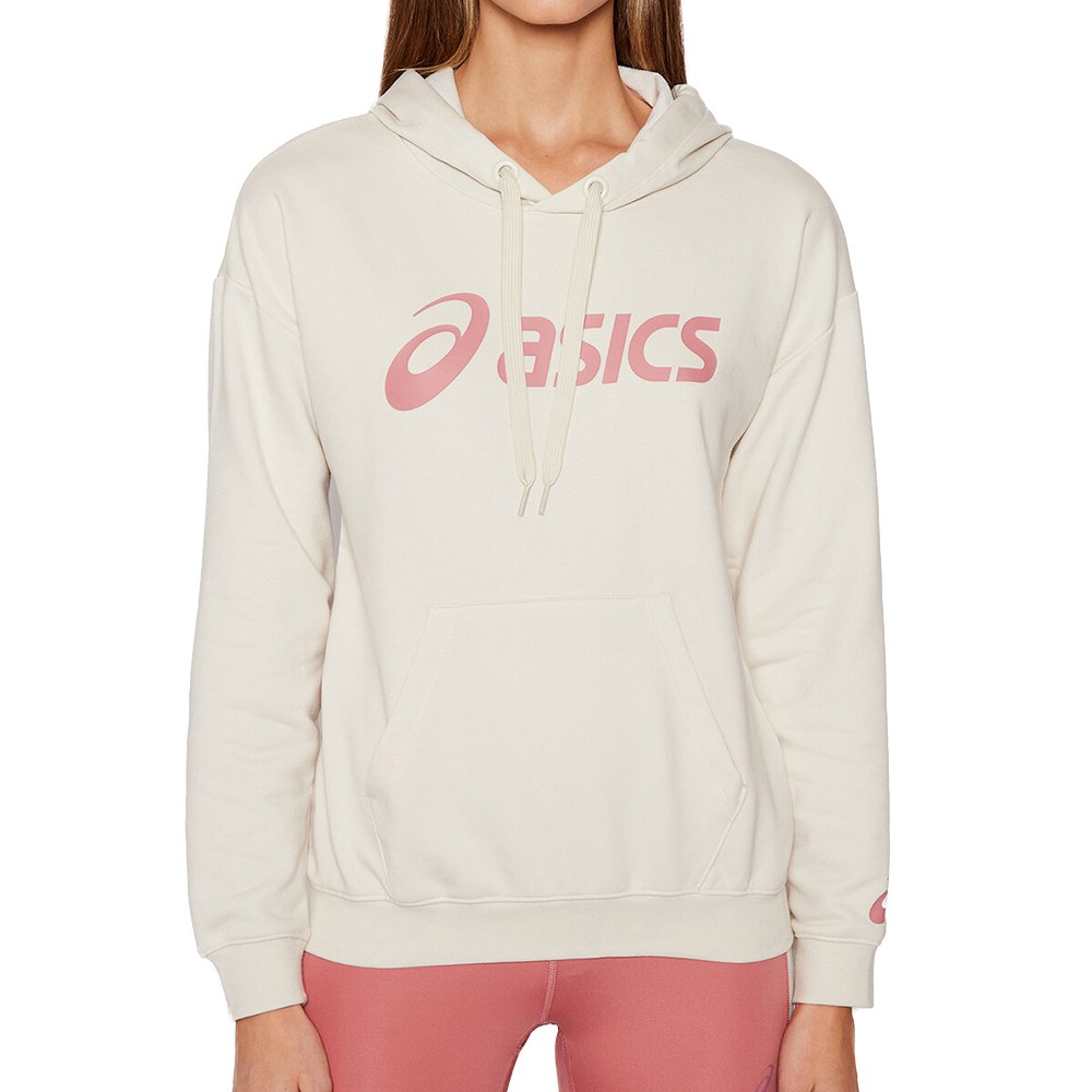 Толстовка жіноча Asics Big Asics Oth Hoodie біла 2032A990-201  изображение 1