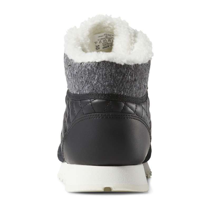 Ботинки женские Reebok CL LTHR ARCTIC черные CN3744 изображение 2