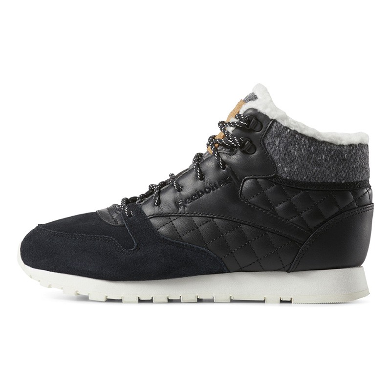 Ботинки женские Reebok CL LTHR ARCTIC черные CN3744 — фото 4