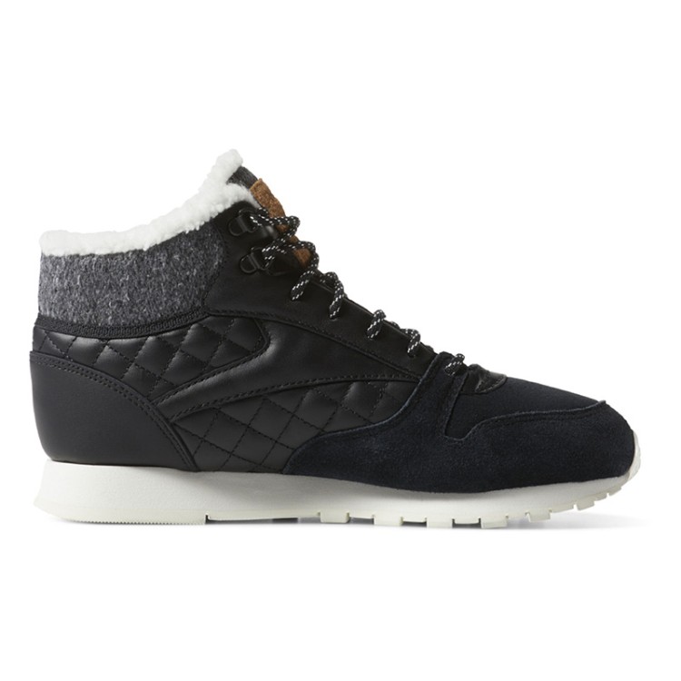 Ботинки женские Reebok CL LTHR ARCTIC черные CN3744 изображение 1