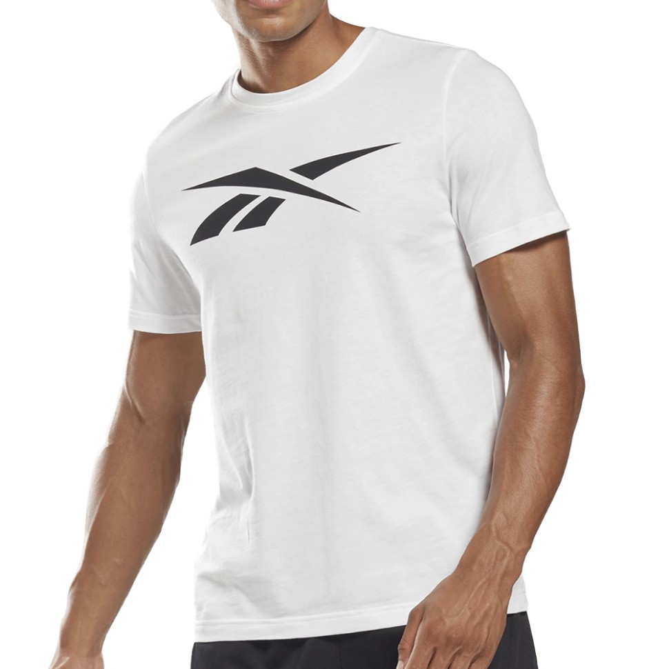 Футболка мужская Reebok Gs Vector Tee белая HD3997 изображение 1