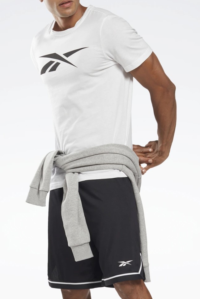 Футболка мужская Reebok Gs Vector Tee белая HD3997 изображение 2