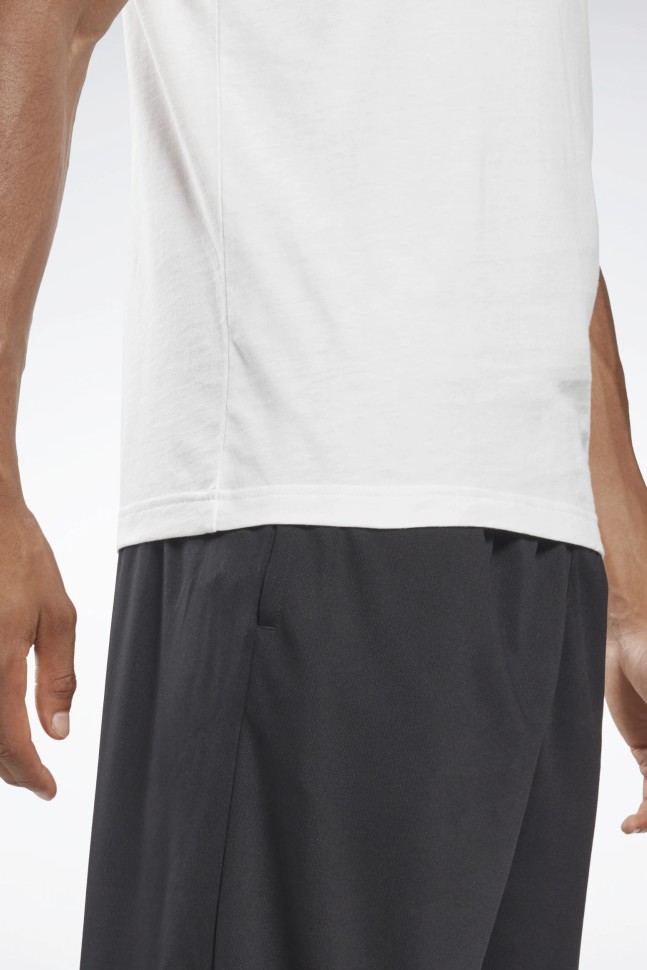 Футболка мужская Reebok Gs Vector Tee белая HD3997 изображение 5