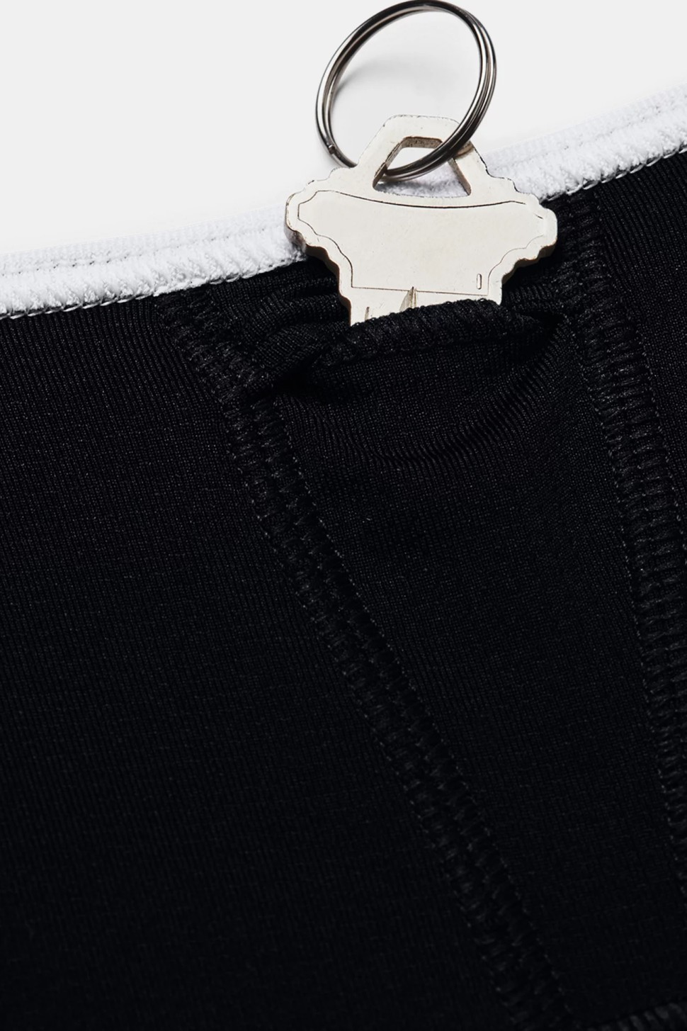 Бра женский Under Armour Ua Crossback Mid Bra Pkt черный 1370069-001 — фото 5