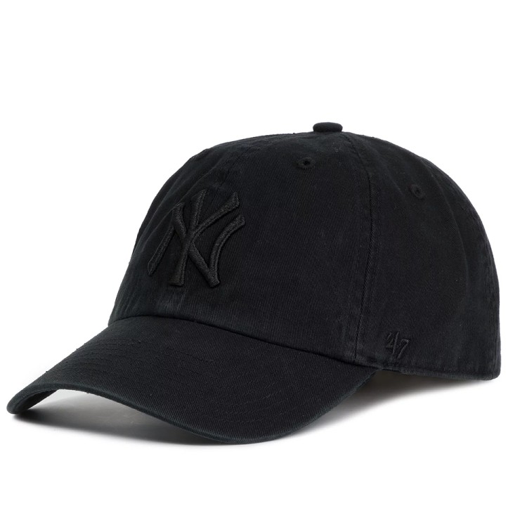 Бейсболка 47 Brand Clean Up Ny Yankees чорна B-RGW17GWSNL-BKF изображение 1