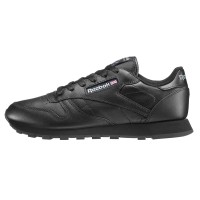 Кросівки жіночі Reebok Classic Leather чорні 3912 изображение 1