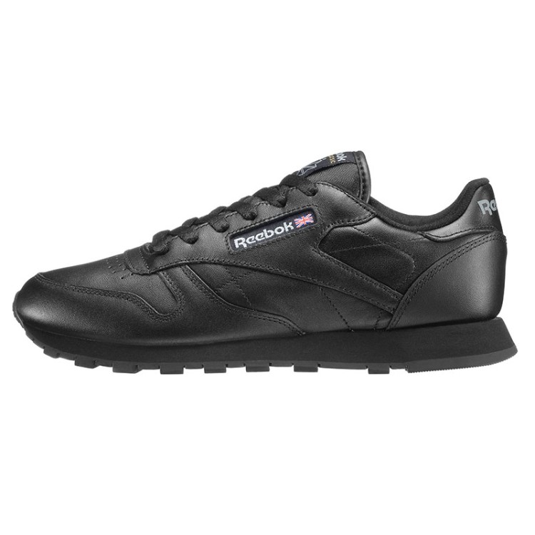 Кросівки жіночі Reebok Classic Leather чорні 3912 изображение 1