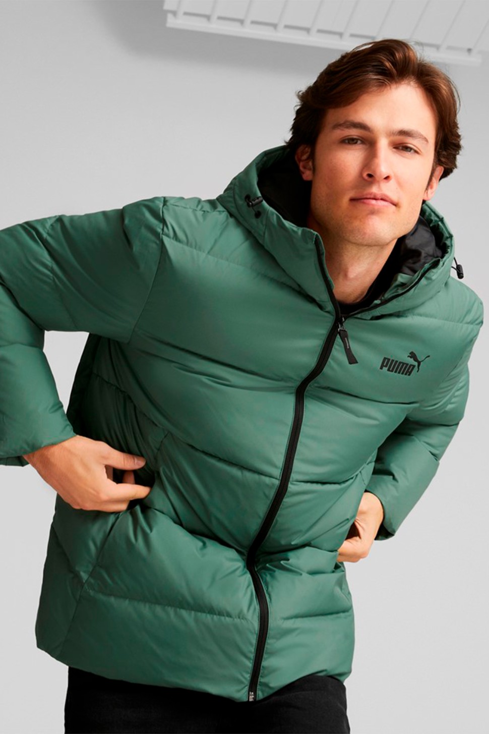Куртка чоловіча Puma Down Puffer зелена 8499872 — фото 2
