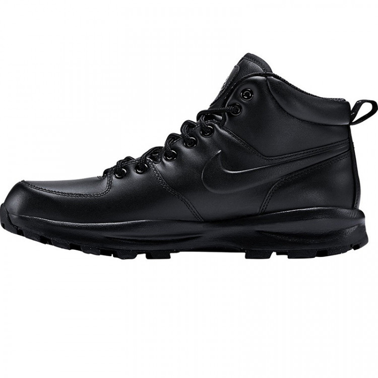 Ботинки мужские Nike Manoa Leather черные 454350-003 изображение 4