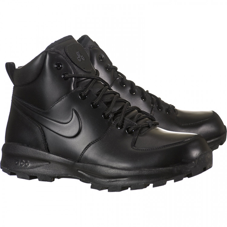 Ботинки мужские Nike Manoa Leather черные 454350-003 изображение 1