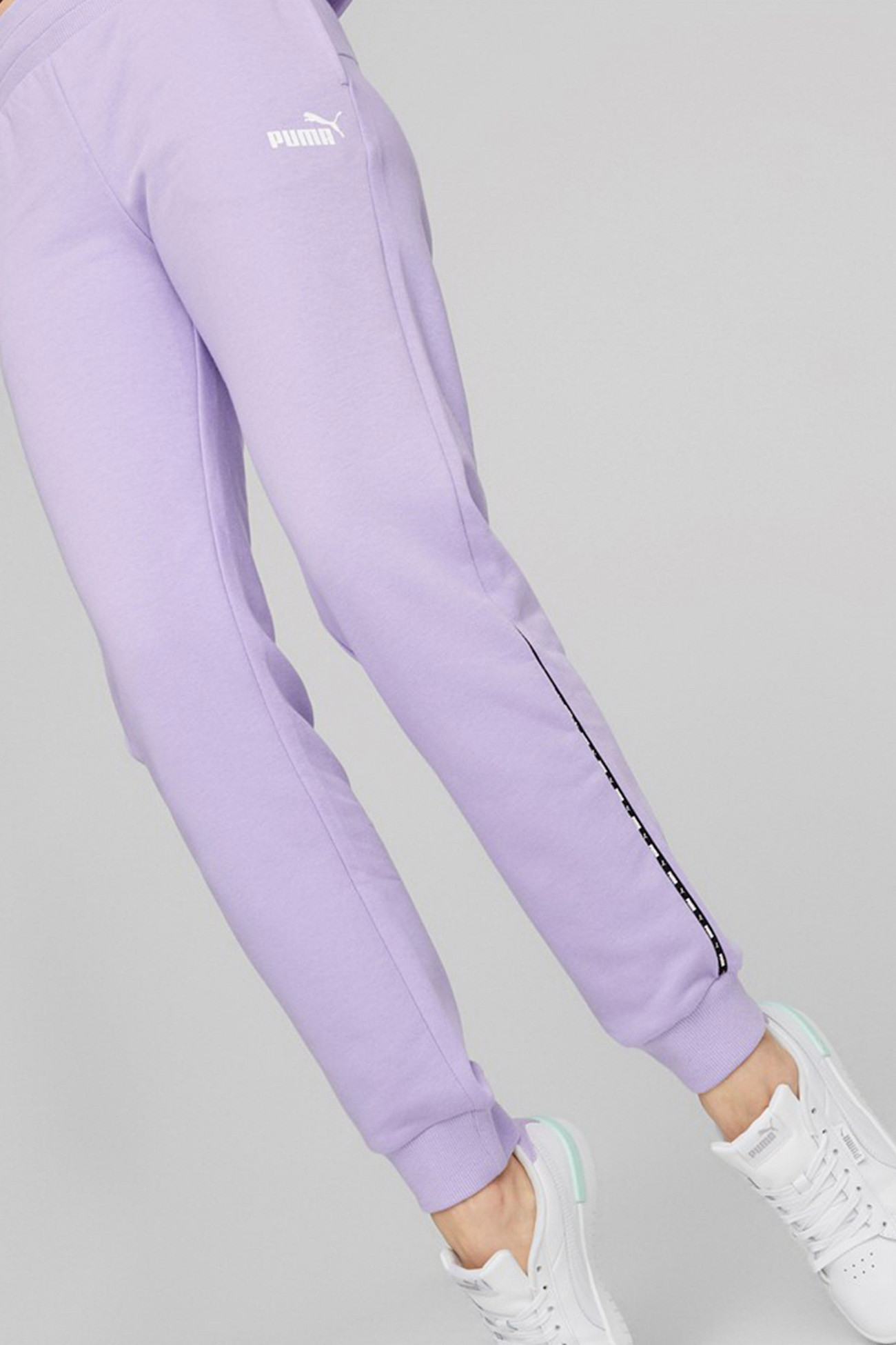 Штани жіночі Puma PUMA POWER Tape Pants фіолетові 67422725 изображение 2