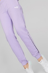 Брюки женские Puma PUMA POWER Tape Pants фиолетовые 67422725 изображение 2