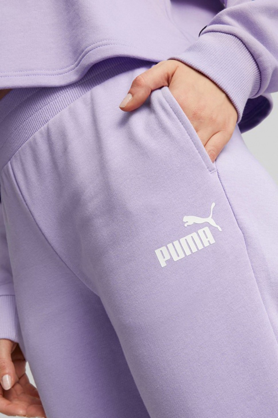 Штани жіночі Puma PUMA POWER Tape Pants фіолетові 67422725 — фото 4