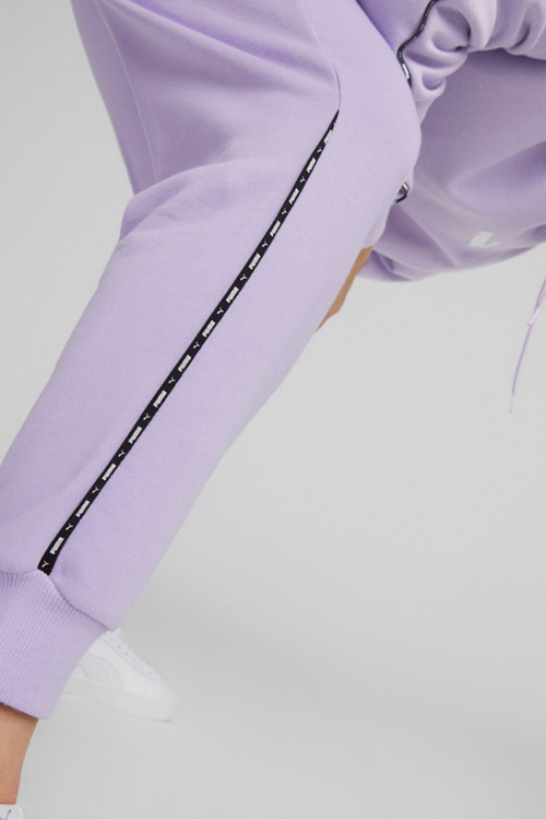 Штани жіночі Puma PUMA POWER Tape Pants фіолетові 67422725 изображение 6