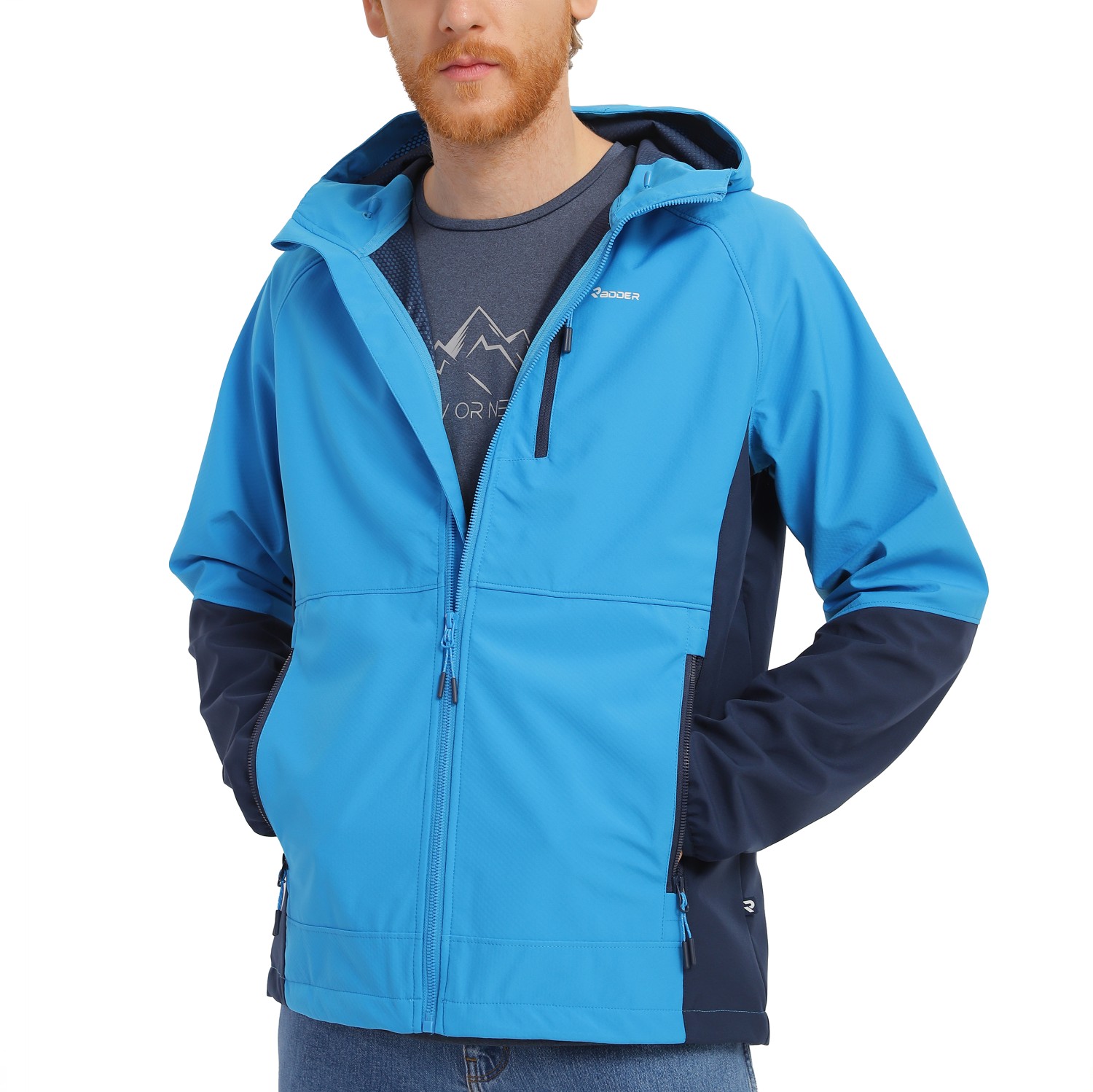 Ветровка мужская Radder Envi голубая 122343-400