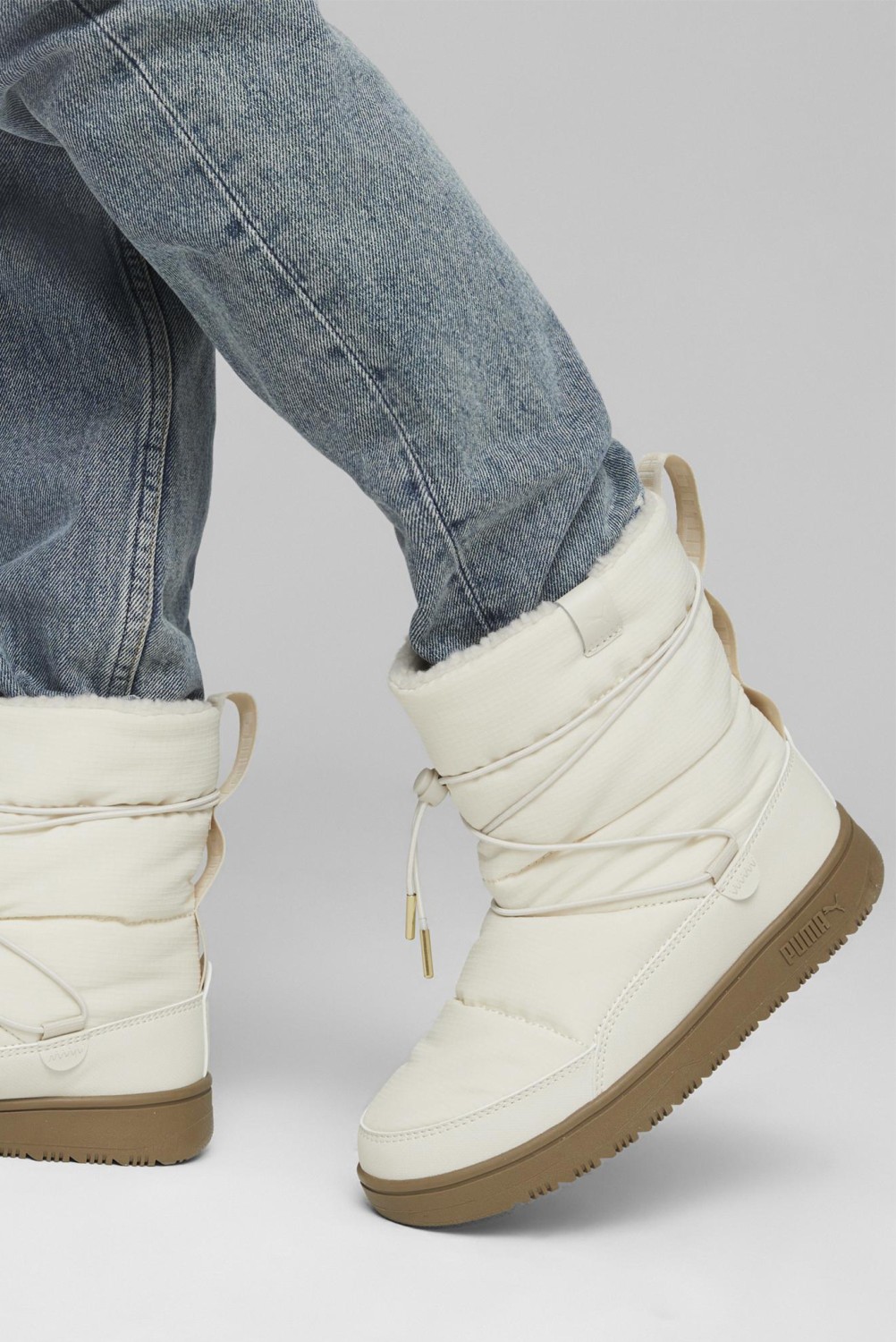Ботинки женские Puma Snowbae Wns молочные 39392002 изображение 8