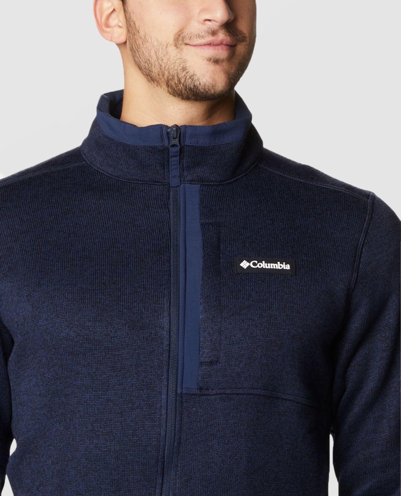 Columbia 1954101-464 Толстовка мужская Sweater Weather™ Full Zip	 изображение 7