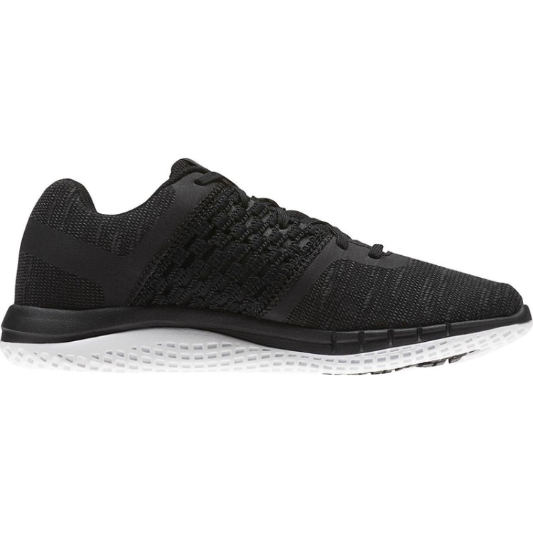 Кроссовки женские Reebok Print Run Distance черные CN0417 изображение 1