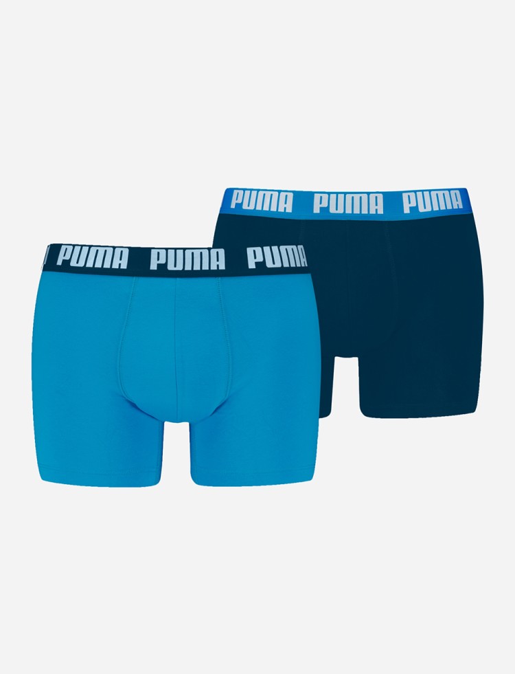 Нижня білизна чоловіча Puma EVERYDAY BASIC BOXER 2P синя 93832012 изображение 2