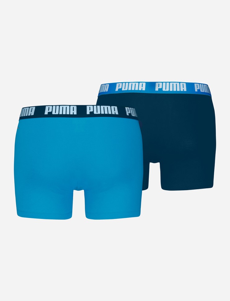 Нижня білизна чоловіча Puma EVERYDAY BASIC BOXER 2P синя 93832012 изображение 3