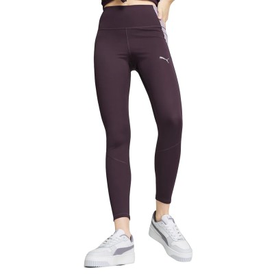 Леггинсы женские Puma EVOSTRIPE Tights фиолетовые 68167144