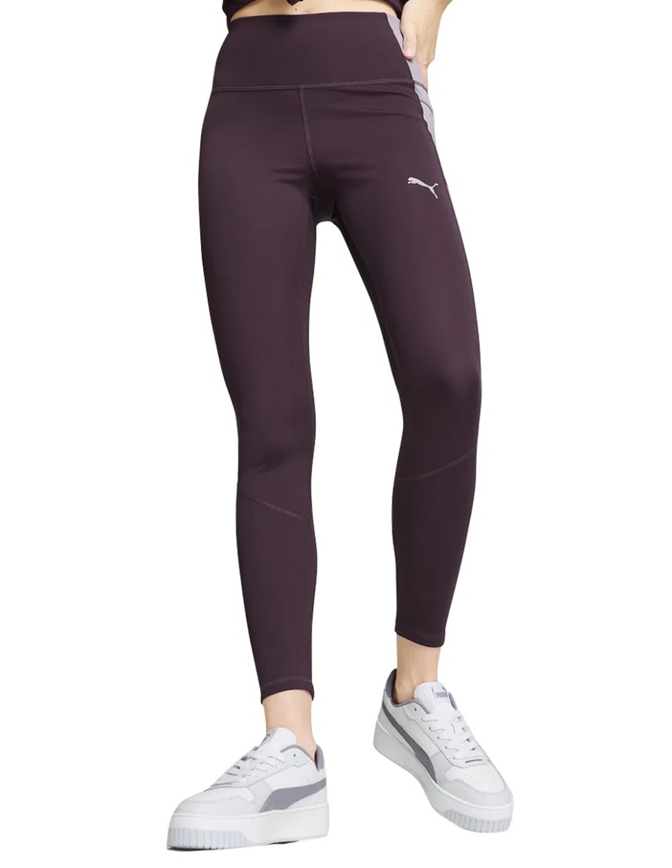 Легінси жіночі Puma EVOSTRIPE Tights фіолетові 68167144 — фото 2