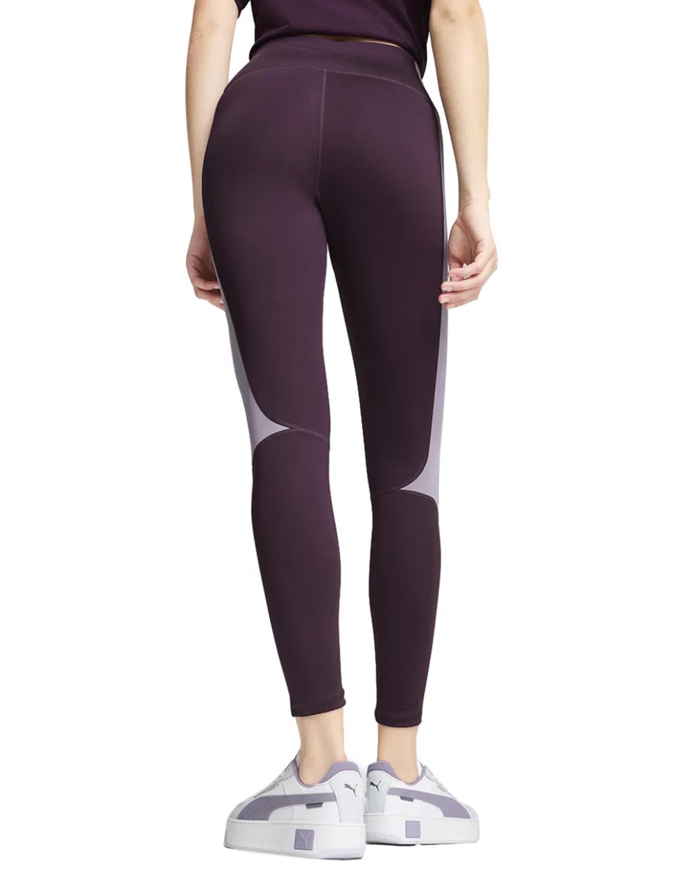 Легінси жіночі Puma EVOSTRIPE Tights фіолетові 68167144 — фото 3