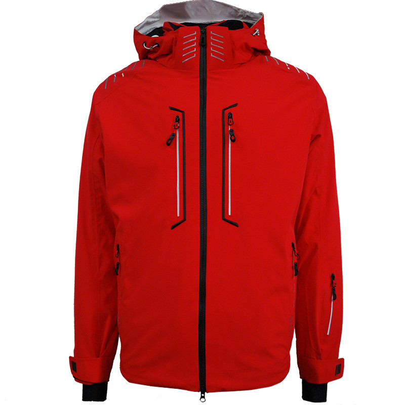 Куртка гірськолижна чоловіча WHS червона 519049-650  изображение 1