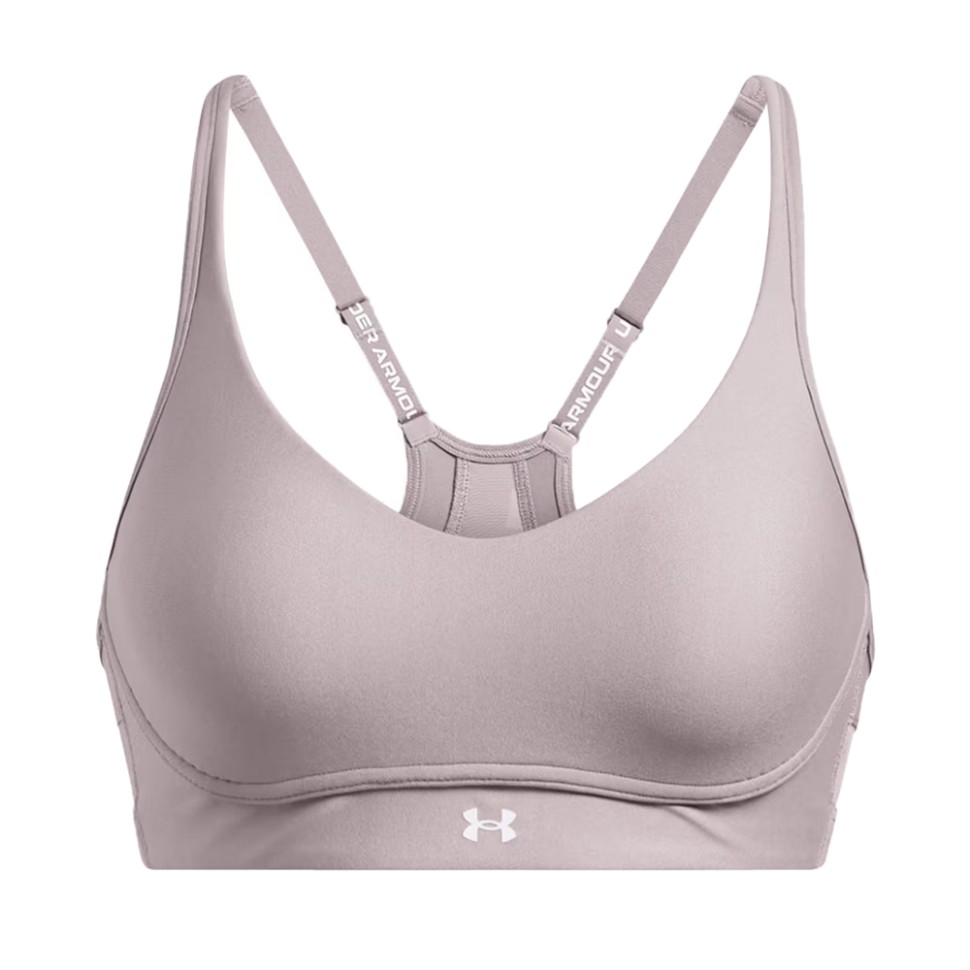 Бра жіночий Under Armour UA Infinity Low 2.0 Bra сірий 1384126-016 — фото 1