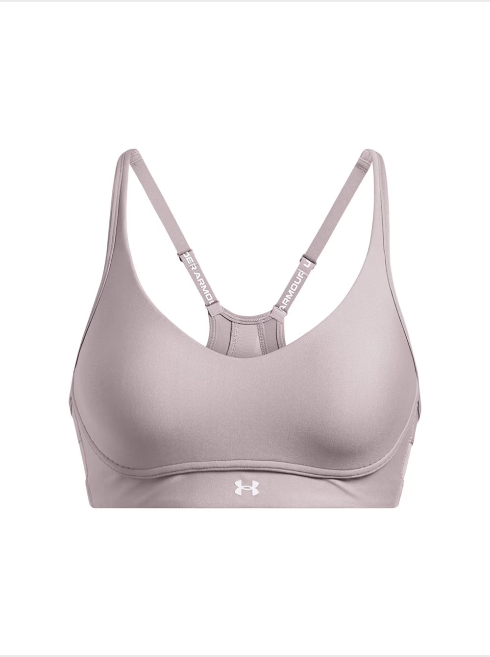 Бра женский Under Armour UA Infinity Low 2.0 Bra серый 1384126-016 изображение 2