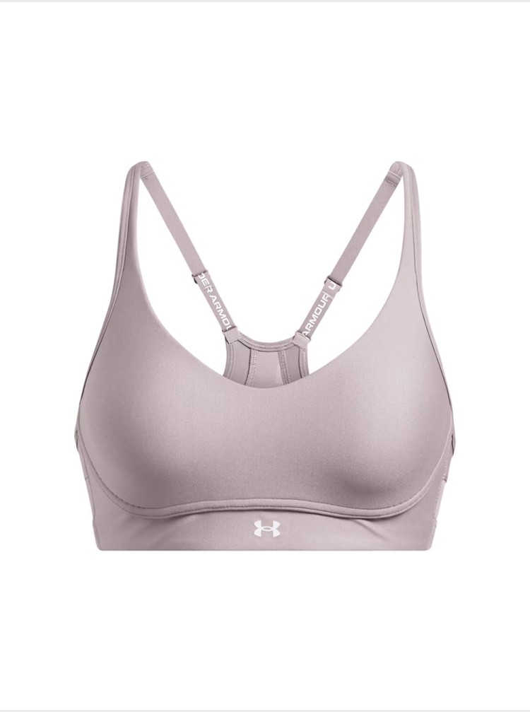 Бра жіночий Under Armour UA Infinity Low 2.0 Bra сірий 1384126-016 изображение 2