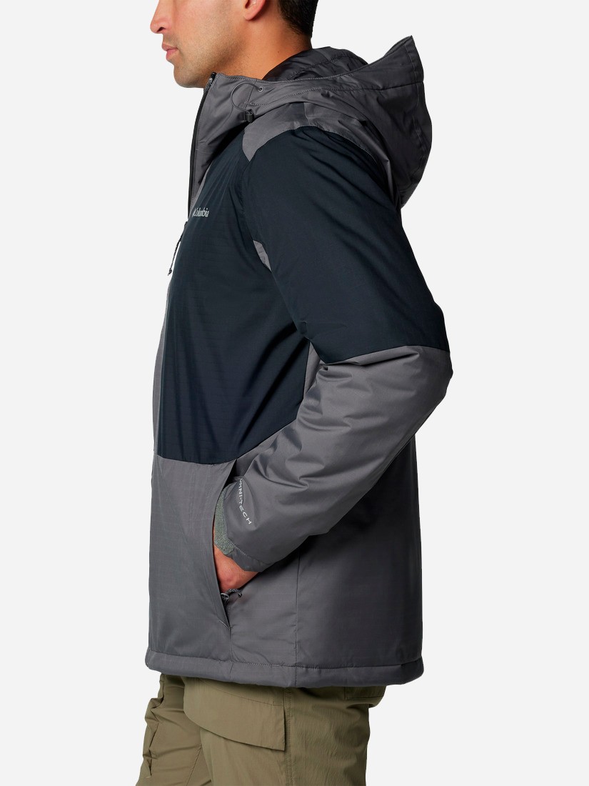 Куртка чоловіча Columbia Point Park™ II Insulated Jacket чорна 2089471-023 — фото 4